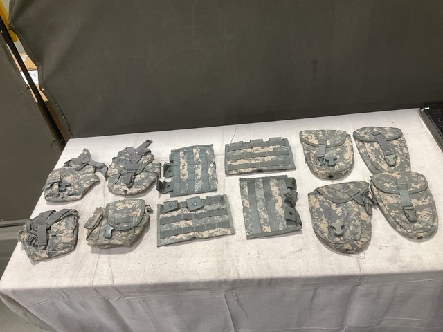 (157) Canteen Pouches, (176) M4 Three Mag Pouches & Assorted Items