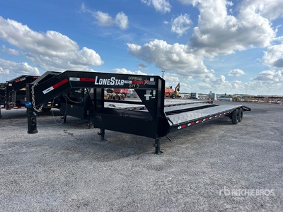 2024 LoneStar 6100 lb 36 ft T/A Gooseneck Equipment Trailer