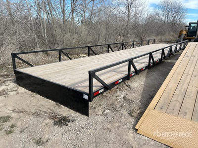 101 in x 40 ft Bridge Platform Bridge