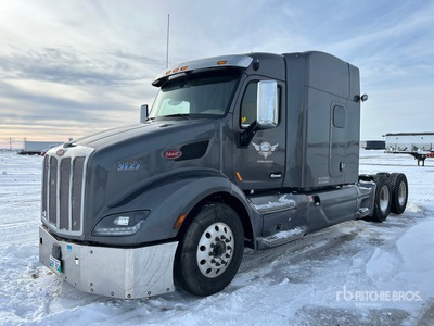 2019 Peterbilt 579 6x4 T/A Sleeper Truck Tractor
