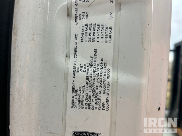 CAMIóN 2017 FREIGHTLINER