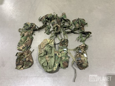 (30) Sleep System Carriers, (49) Sustainment Pouches & (10) Shoulder Straps
