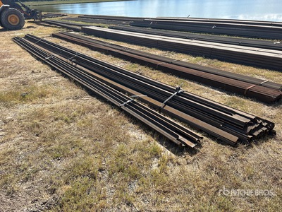 Quantity of (2) Bundles Of 3 In. x 40 Ft Channel Iron
