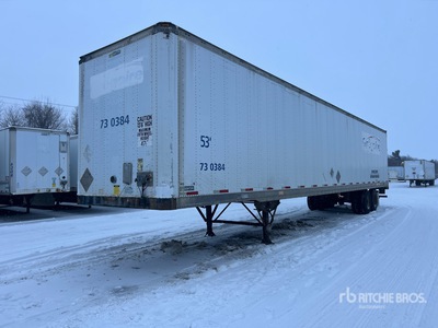 2002 Stoughton 53 ft x 102 in T/A Van Trailer