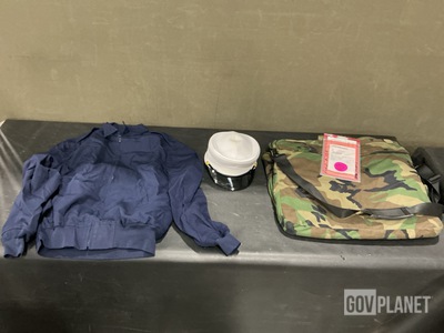 (39) Men's Jackets, (8) Dress Caps & Assorted Items