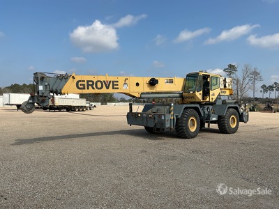 2008 Grove RT600E 50 ton 4x4x4 Rough Terrain Crane