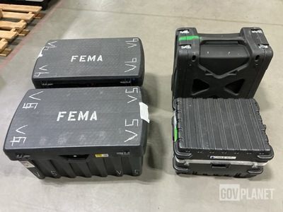 (4) Assorted Storage Cases