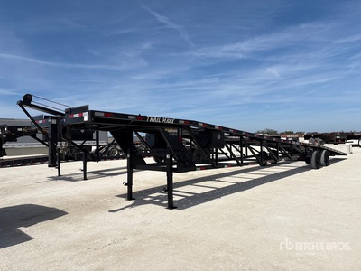 2023 Trailmax Turntable T/A 4 Car Open Car Carrier Trailer