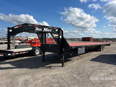 2023 Trailmax SD27-40 5000 lb 40 ft T/A Gooseneck Equipment Trailer