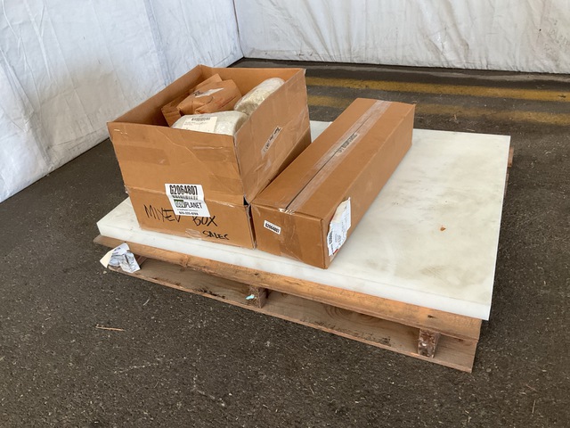 (8) Headless Straight Pins, (12) Bulkhead & Deck Sleeves & Assorted Items