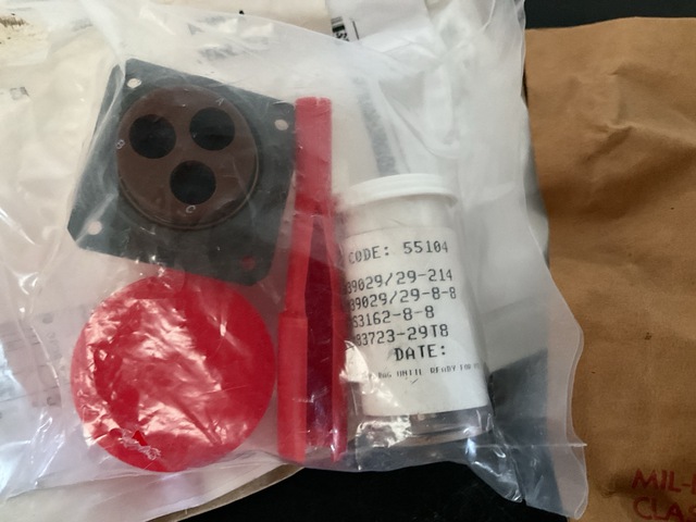 (2) Receptacle Connectors, (2) Emergency Lights & Assorted Items