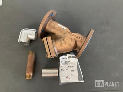 (124) Elbows, (2) Strainers, (3) Couplings & Assorted Items