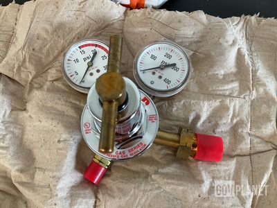 (1) Gas Regulator Valve, (2) Ball Valve Parts Kits & Assorted Items