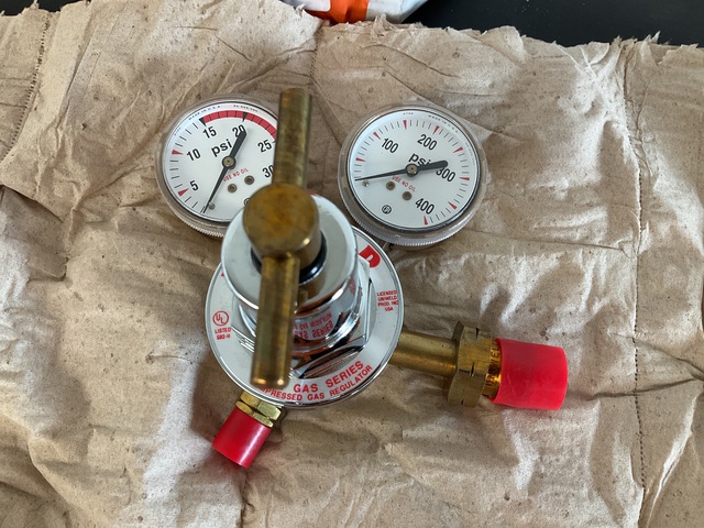 (1) Gas Regulator Valve, (2) Ball Valve Parts Kits & Assorted Items