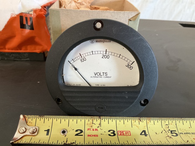 (3) Flow Switches, (2) Sequential Timers, (1) Voltmeter & Assorted Items
