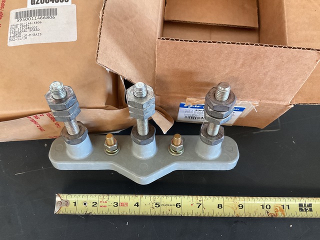 (2) Terminal Boards, (2) Terminals & Assorted Items