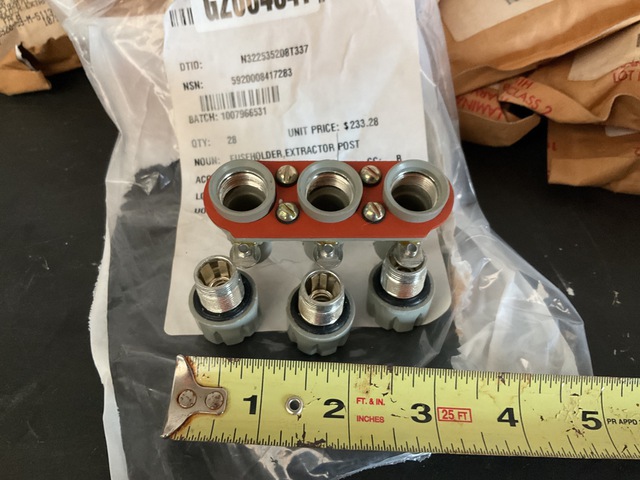 (28) Fuse Holders, (33) Semiconductor Fuses, (5) Fuse Pullers & Assorted Items