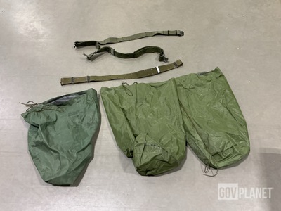 (100) Clothing Bags & (61) Individual Equipment Belts