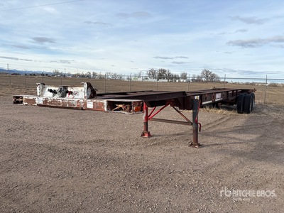 1987 Trailmobile 40 ft T/A Extendable Container Trailer
