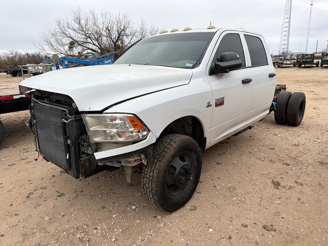 2012 Ram 3500 4x4 Crew Cab Cab and Chassis