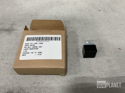 (6) Safran Electronics & Defense 351-39506-007 Light Indicators