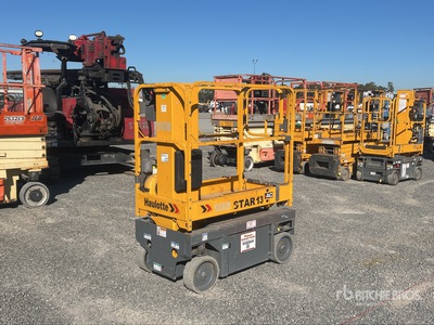 2019 Haulotte Star 13 AC E Electric Ascenseur à ciseaux