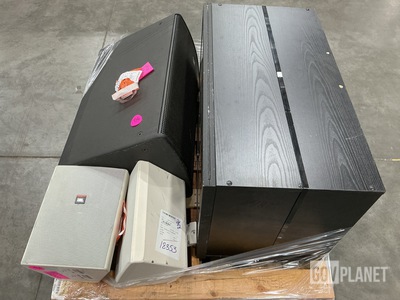 (2) Loudspeakers, (1) Speaker, (1) Sound System & Assorted Items