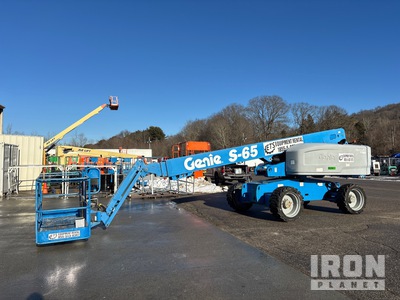 2015 (unverified) Genie S-65 4WD Diesel Telescopic Boom Lift