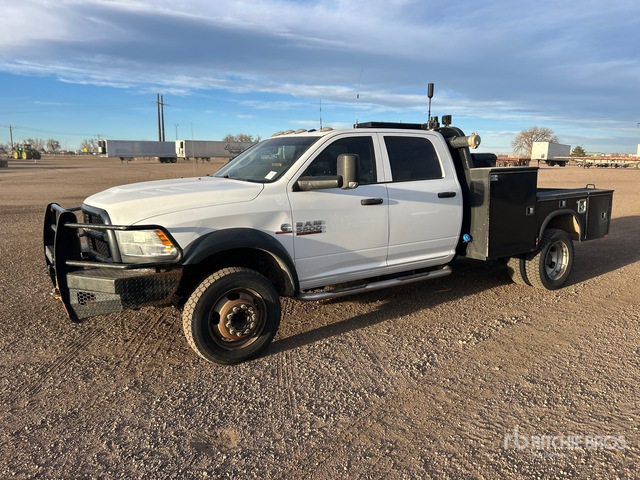 2016 Ram 5500 4x4 Crew Cab Utility Truck | Ritchie Bros. Auctioneers