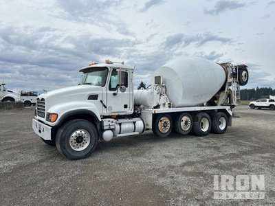 2002 Mack CV513 12x4 Mixer Truck