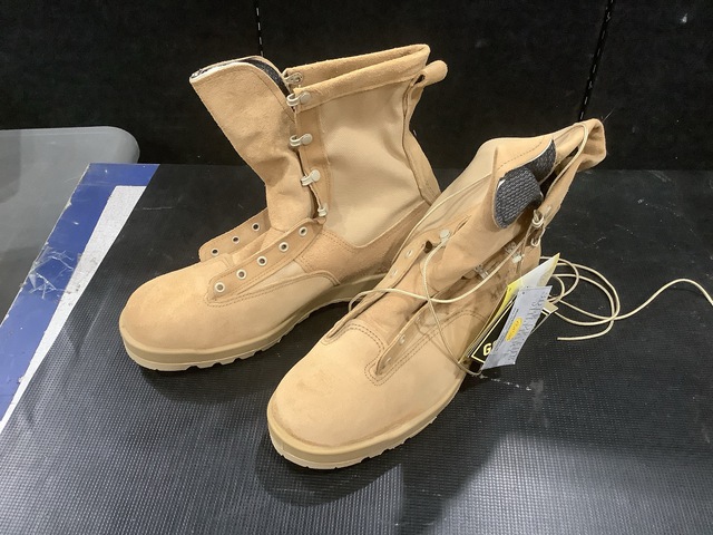 (22) Pairs of Combat Boots & (10) Pairs of Flyer's Boots