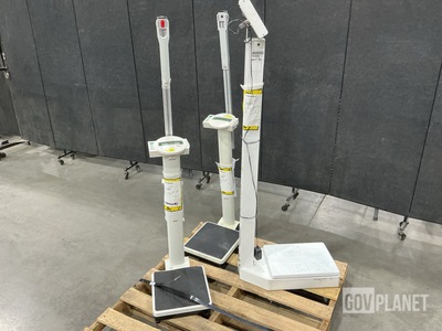 (2) Seca Patient Weighing Scales & (1) Detecto 758C Scale