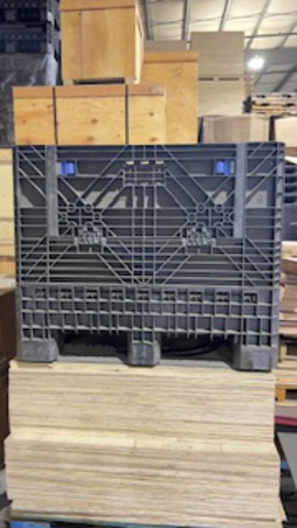 (10) RPP 40" x 48" x 39" Heavy Duty Collapsible Bulk Containers