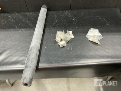 (12) Helical Torsion Springs, (12) Sheets of Solid Rubber & Assorted Items