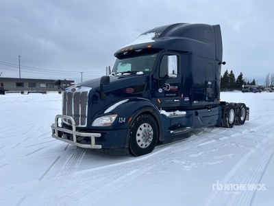 2022 Peterbilt 579 6x4 T/A Sleeper Truck Tractor