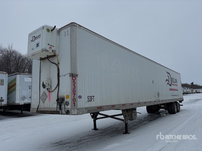 2007 Utility 53 ft x 102 in T/A Heated Van Trailer