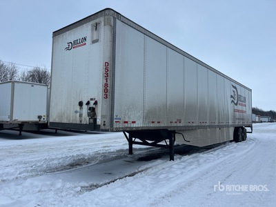 2018 Vanguard 53 ft x 102 in T/A Van Trailer