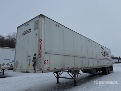 2016 Stoughton 53 ft x 102 in T/A Van Trailer