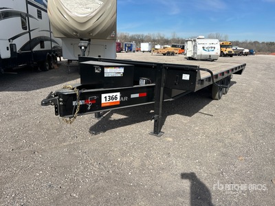 2026 X-STAR 101"X20' Deckover 20 ft T/A Flatbed Trailer