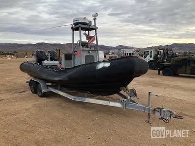 Zodiac Patrol Boat w/Trailer