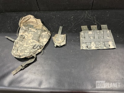 (99) Sustainment Pouches, (260) Hand Grenade Pouches & Assorted Items