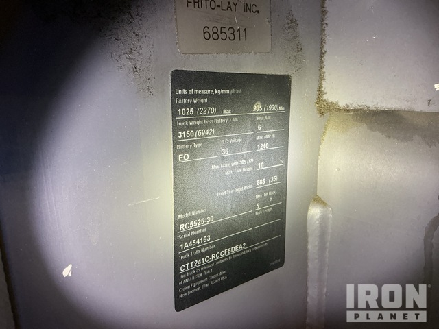 MONTACARGAS ELéCTRICO 2015 CROWN RC552530