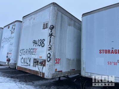 1994 Wabash 53 SF 53 ft T/A Van Trailer