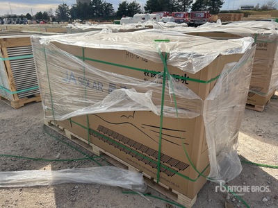 Quantity of (31) JASolar 620 W Bifacial Solar Panel
