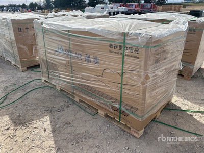 Quantity of (31) JASolar 620 W Bifacial Solar Panel