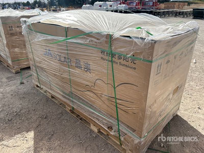 Quantity of (31) JASolar 620 W Bifacial Solar Panel