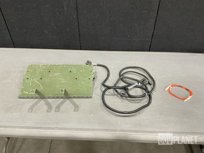 (2) Mounting Brackets, (84) Fiber Optic Cables & Assorted Items