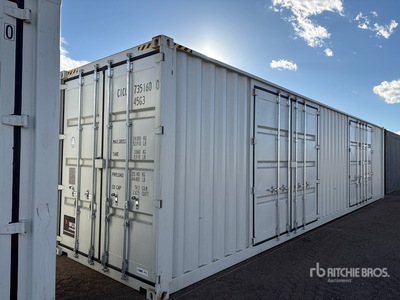 2025 40 ft High Cube Multi-Door حاويات تخزين