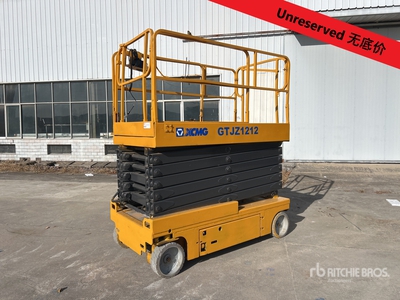 2017 XCMG GTJZ1212 Electric Scissor Lift