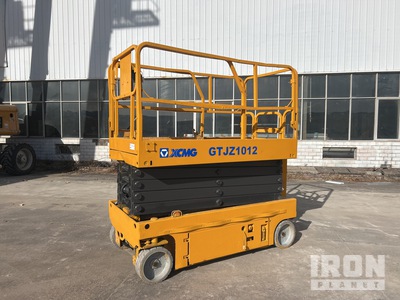 2018 XCMG GTJZ1012 Electric Plateforme élévatrice à ciseaux